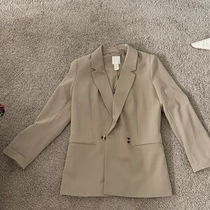 H&M Classic Beige Blazer